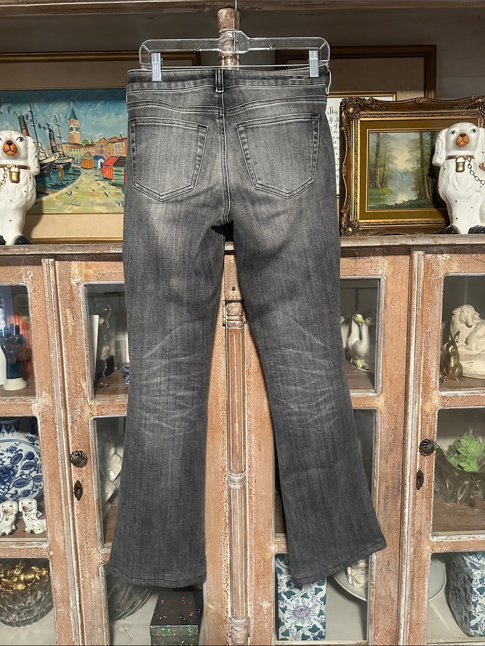 Diesel Slim Low Bootcut Bohemian Grey Jeans • 26